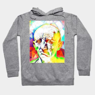 Cato the Elder Colourful Portrait | Cato the Elder Artwork 11 Hoodie